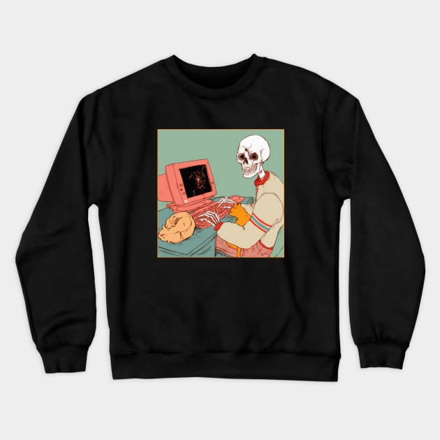 HAHAHA Crewneck Sweatshirt by ungfio